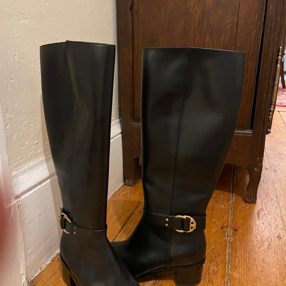 Tory Burch leather boots